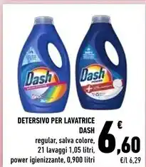 Conad City Dash detersivo per lavatrice offerta