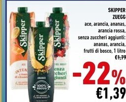 Conad Zuegg skipper offerta