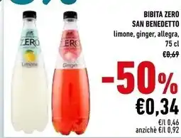 Conad San benedetto bibita zero offerta