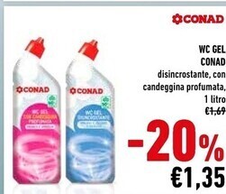 Conad Conad wc gel offerta