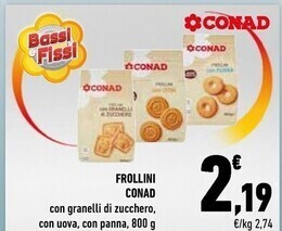 Conad Conad frollini offerta