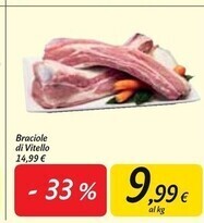 Carrefour Market Braciole di vitello offerta