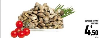 Conad Vongole lupino fresche offerta