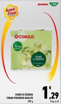 Conad Conad cuore di iceberg percorso qualità offerta