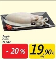 Carrefour Market Seppie pulite offerta