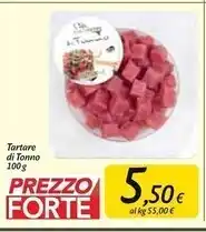 Carrefour Market Tartare di tonno offerta