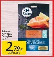 Carrefour Market Carrefour salmone norvegese offerta