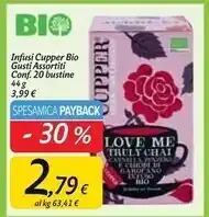 Carrefour Market Cupper tisane offerta