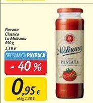 Carrefour Market La molisana passata classica offerta