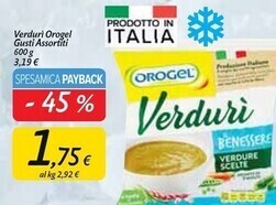 Carrefour Market Orogel verduri offerta