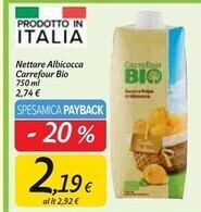 Carrefour nettare albicocca