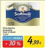 Carrefour Market Scottonelle carta igienica offerta