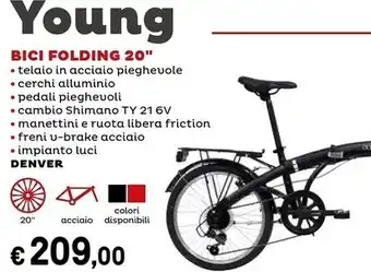 Denver bici folding 20