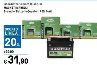 Magneti marelli linea batterie moto quantum