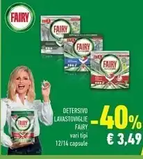 Conad City Fairy detersivo lavastoviglie offerta