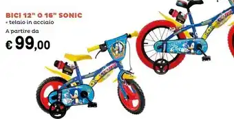 Iper La Grande Bici 12 0 16 sonic offerta