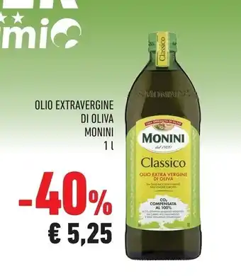 Conad Monini olio extravergine di offerta