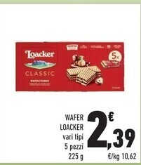 Conad Loacker wafer offerta
