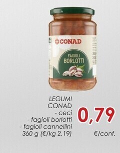 Conad Conad legumi offerta