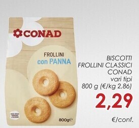 Conad Conad frollini offerta