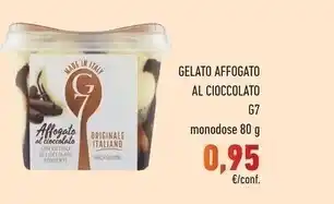 Conad Gelato affogato al cioccolato offerta