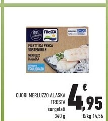 Conad Frosta filetti di merluzzo offerta