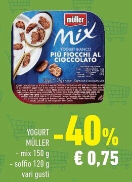 Conad Muller yogurt offerta