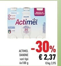Conad Danone actimel offerta