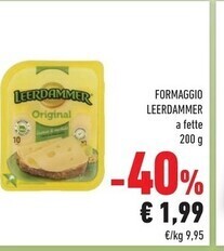 Conad Leerdammer formaggio offerta