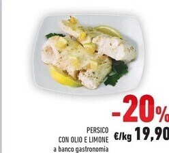 Conad Persico con olio e limone offerta