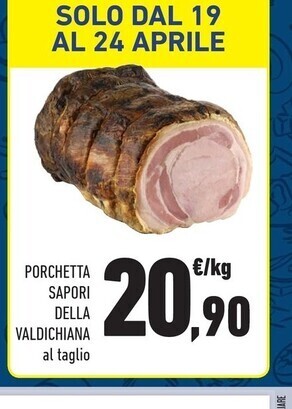 Conad Porchetta sapori della valdichiana offerta