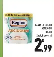 Conad Regina rotoli di carta offerta