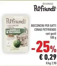 Conad Conad cibo per gatti offerta