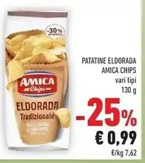 Conad Amica chips patatine fritte offerta