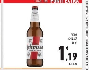 Conad Ichnusa birra offerta