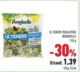 Conad Bonduelle insalata offerta