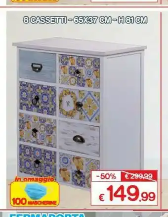 Satur 8 Cassetti offerta