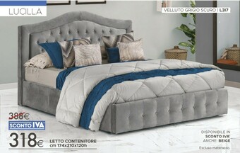 Mondo Convenienza Letto Contenitore offerta