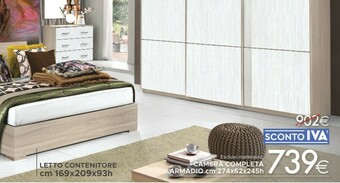 Mondo Convenienza Letto Contenitore offerta