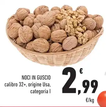 Conad Noci in guscio offerta