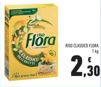 Conad Riso Classico Flora 1 kg offerta