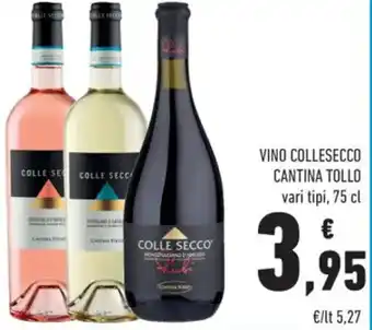 Conad Vino Colle Secco cantina tollo 75 cl offerta
