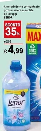 Iper La Grande Lenor ammorbidente concentrato offerta