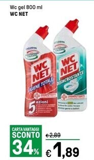 Iper La Grande Wc net wc gel offerta