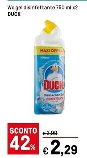 Duck wc gel disinfettante