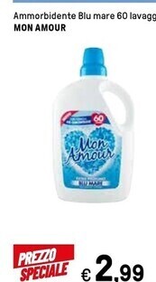 Iper La Grande Mon amour ammorbidente blu mare 60 lavaggi offerta