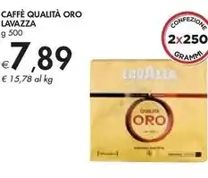 Bennet Lavazza caffè qualità oro offerta