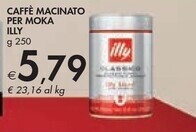 Bennet Illy caffè macinato per moka offerta
