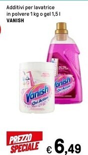 Iper La Grande Vanish additivi per lavatrice in polvere offerta