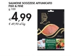Bennet Fish & fine salmone scozzese affumicato offerta